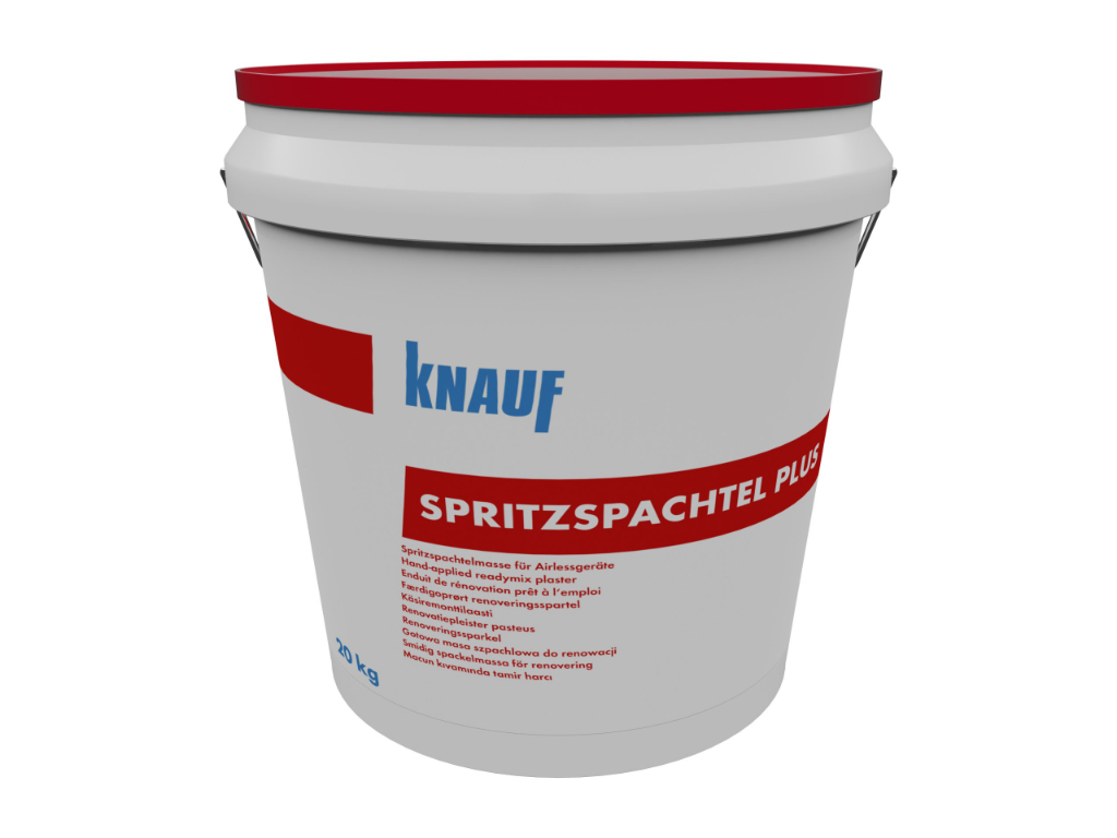 Spritzspachtel Plus 20 kg-Eimer (33)