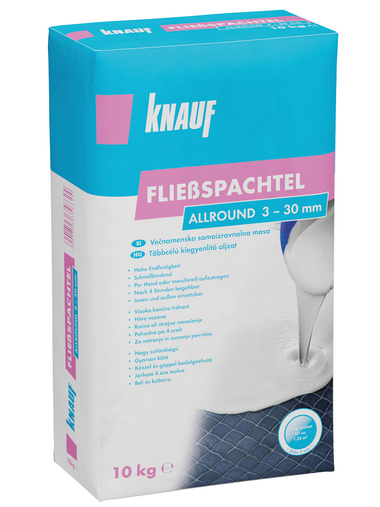 Fliessspachtel allround 20 kg D/F/NL/I