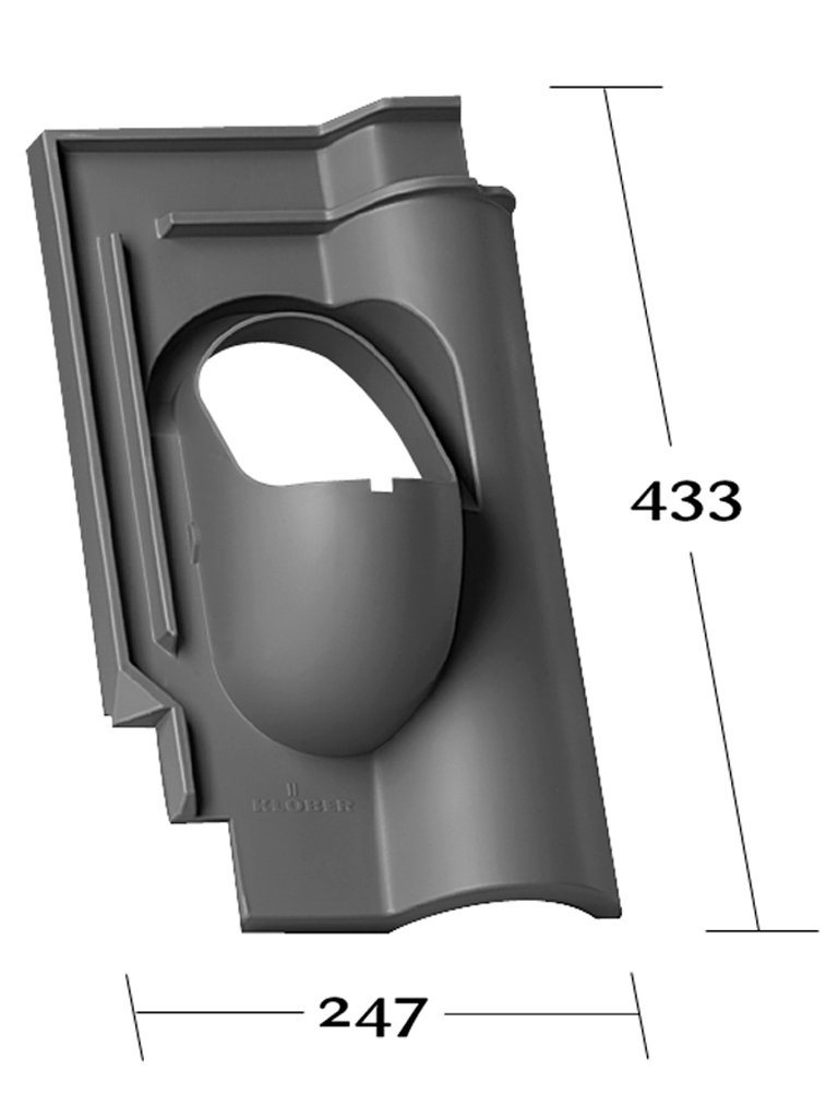 Venduct® Grundplatte DN100 Wienerberger Karthago 14