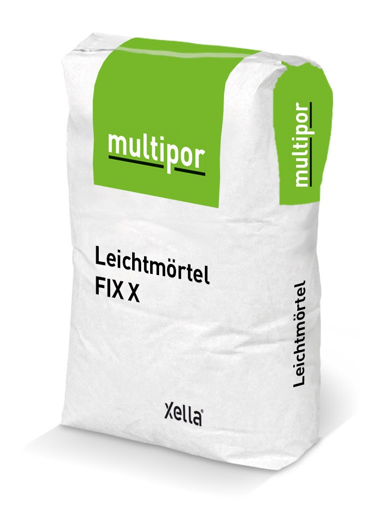 Leichtmörtel Multipor FIX X702 (Sack zu 20 kg)