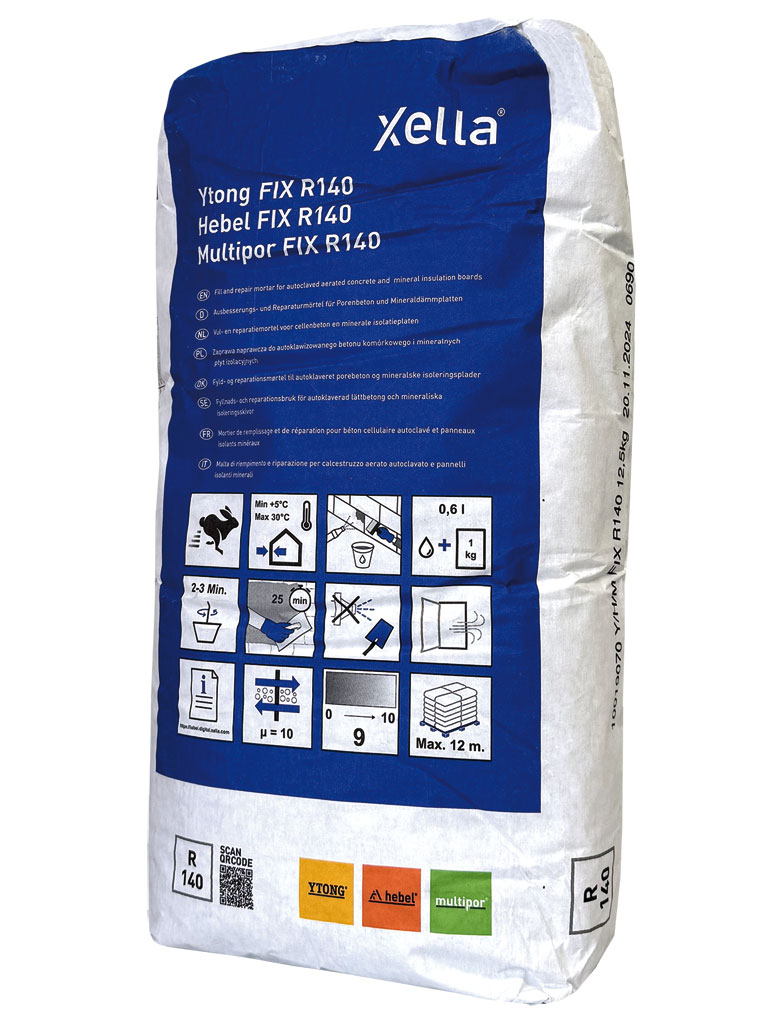 Füllmörtel Ytong Fix R 140 (Sack zu 12,5 kg)