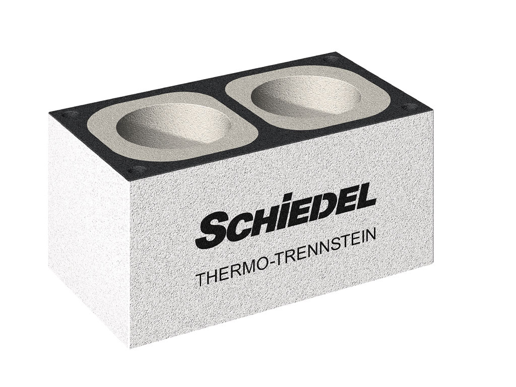 ABSOLUT Thermotrennstein 12-18/12-18 monolithisch weiß