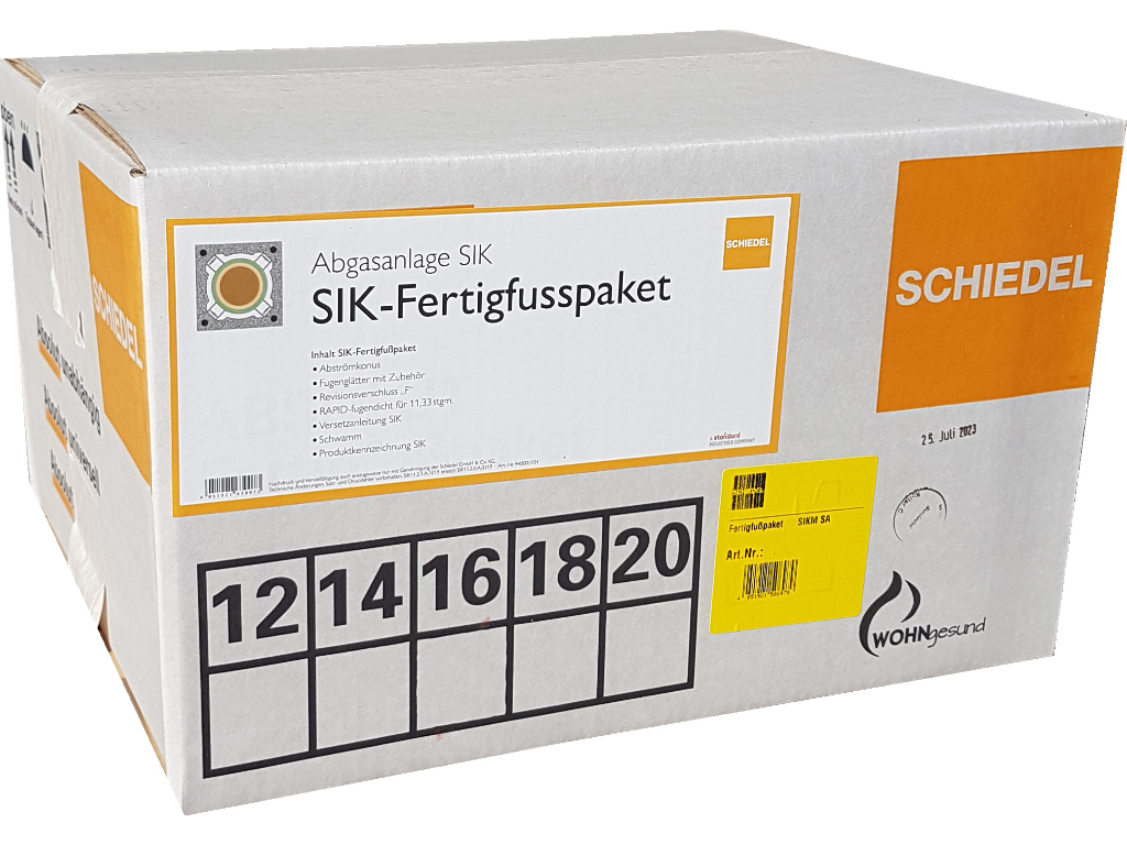 SIK Fertigfußpaket