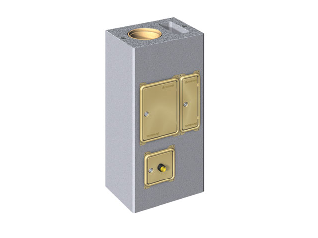 Thermo-Luftzug Fertigfuß Ø 20
