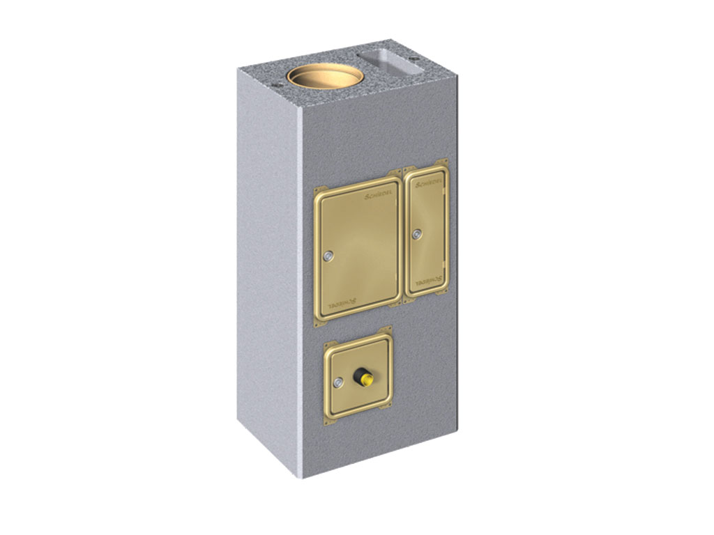 Thermo-Luftzug Fertigfuß Ø 20
