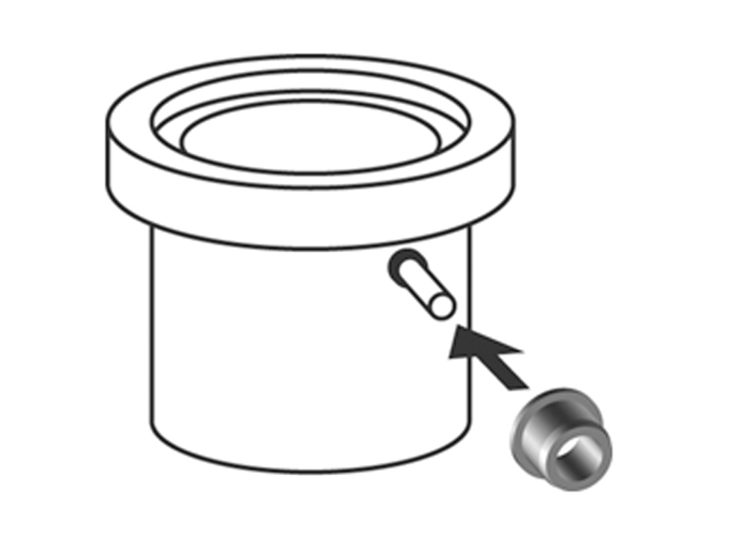 Adapter für HT-Rohranbindung DN 40