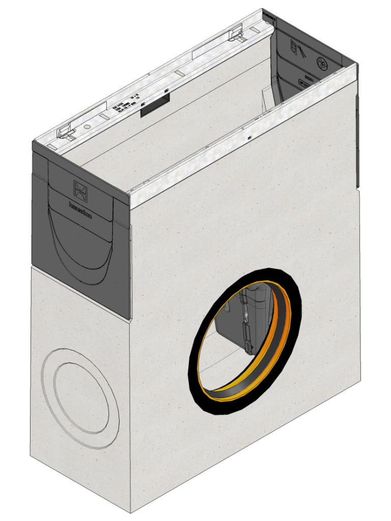 FASERFIX® KS 150, Einlaufkasten