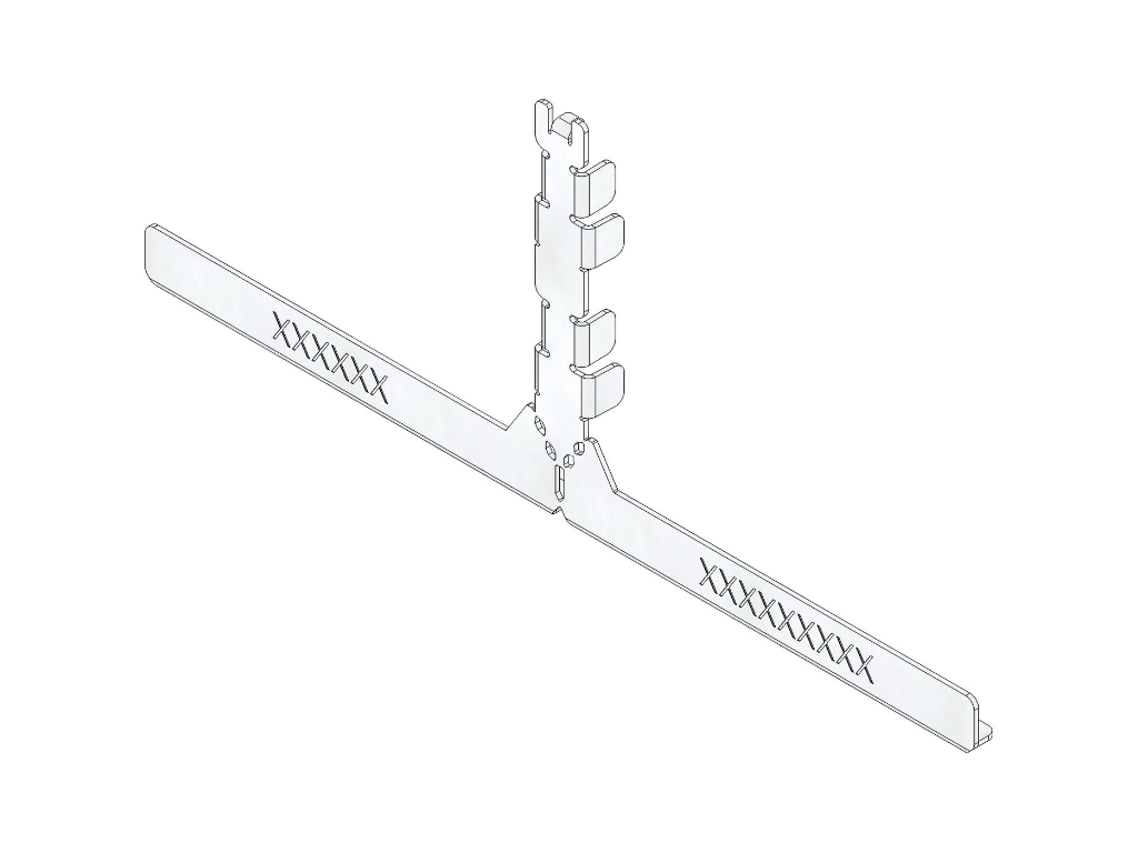 SCHLITZABDECKUNGEN 100, Halshöhe 105, Klasse A 15, Stirnwand asymmetrisch