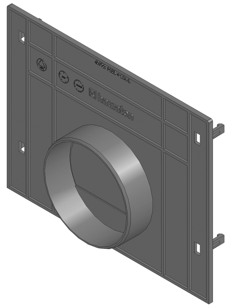 MEDIENRINNE RECYFIX STANDARD 200, Stirnwand