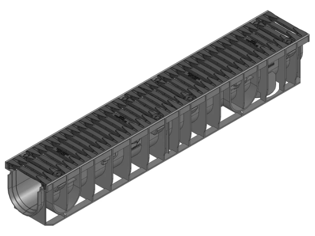 RECYFIX®NC 100, Klasse D 400 FIBRETEC Design SW 110/9 mm