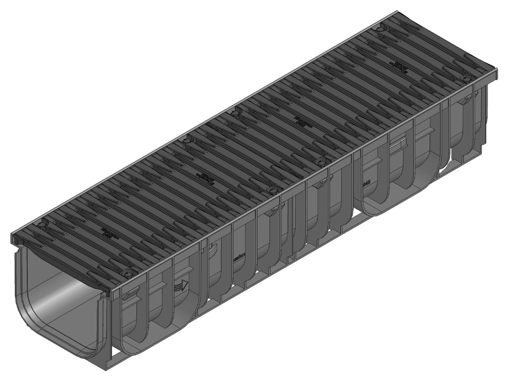 RECYFIX®NC 200, Klasse D 400 FIBRETEC Design SW 198/10 mm