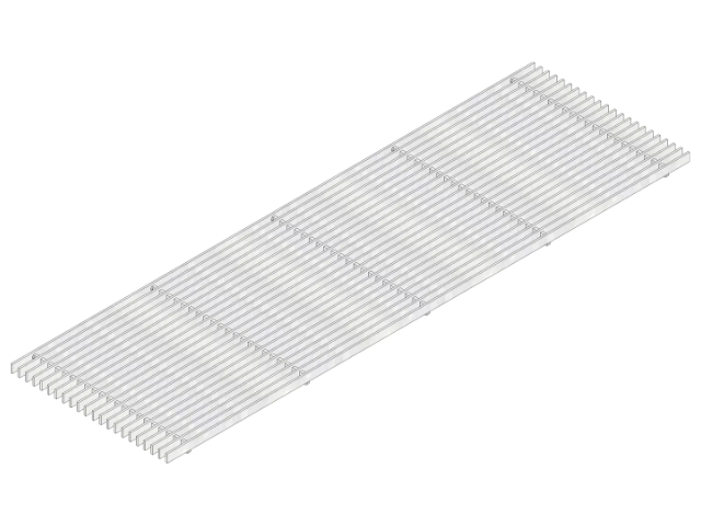 STEELFIX AIR 305 Längsstabrost SA 12 mm verzinkt