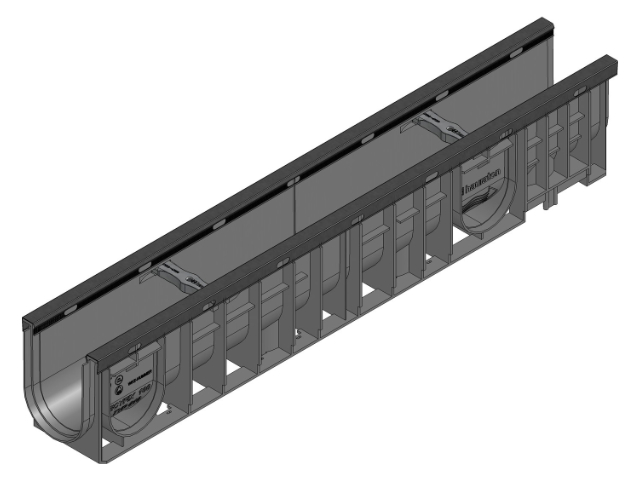 SPORTFIX Rinnen mit Laufbahnmarkierung