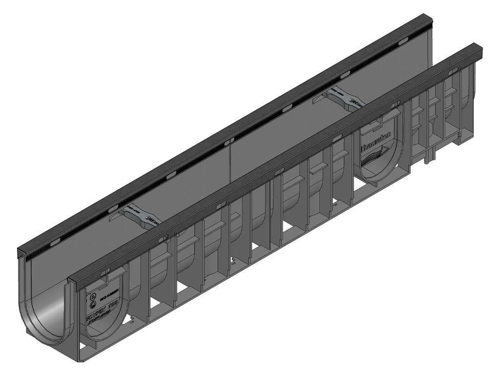 SPORTFIX Rinnen mit Laufbahnmarkierung
