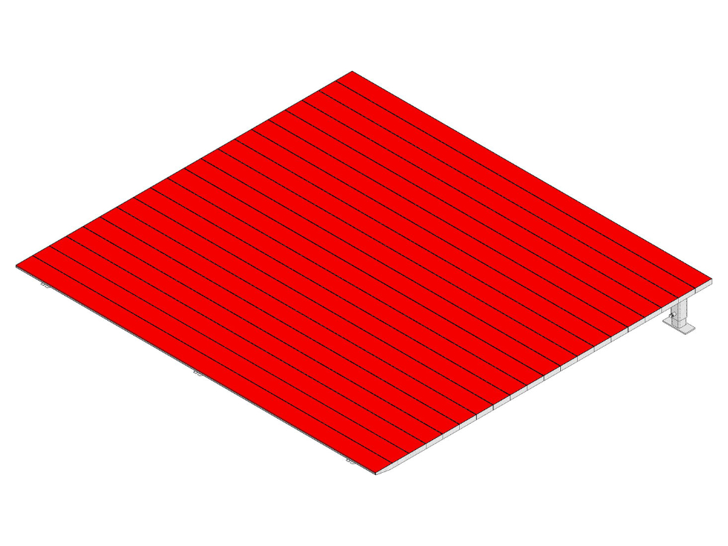 SPORTFIX Alu-Abdeckung mit Tragekonstruktion