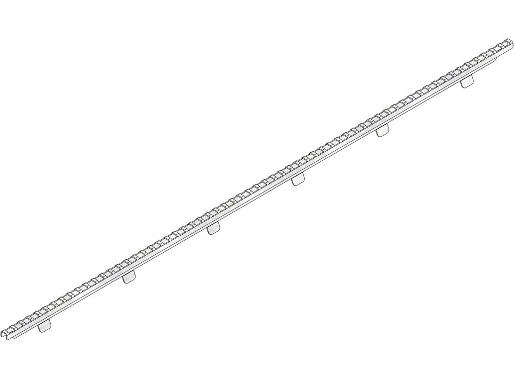 Halshöhe 105/160, Klasse B 125/ C 250, Schmutzfangeinlage