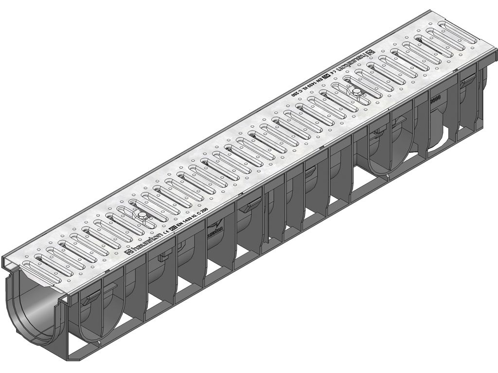 RECYFIX PRO100 Rinne005+Doppelstegr.verz.Kl.C 250,l=0,5m