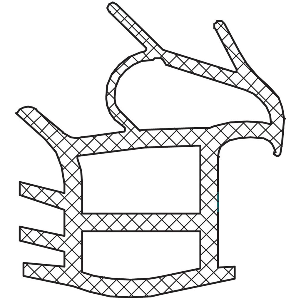 Dichtungen - Zargendichtungen für Dickfalz