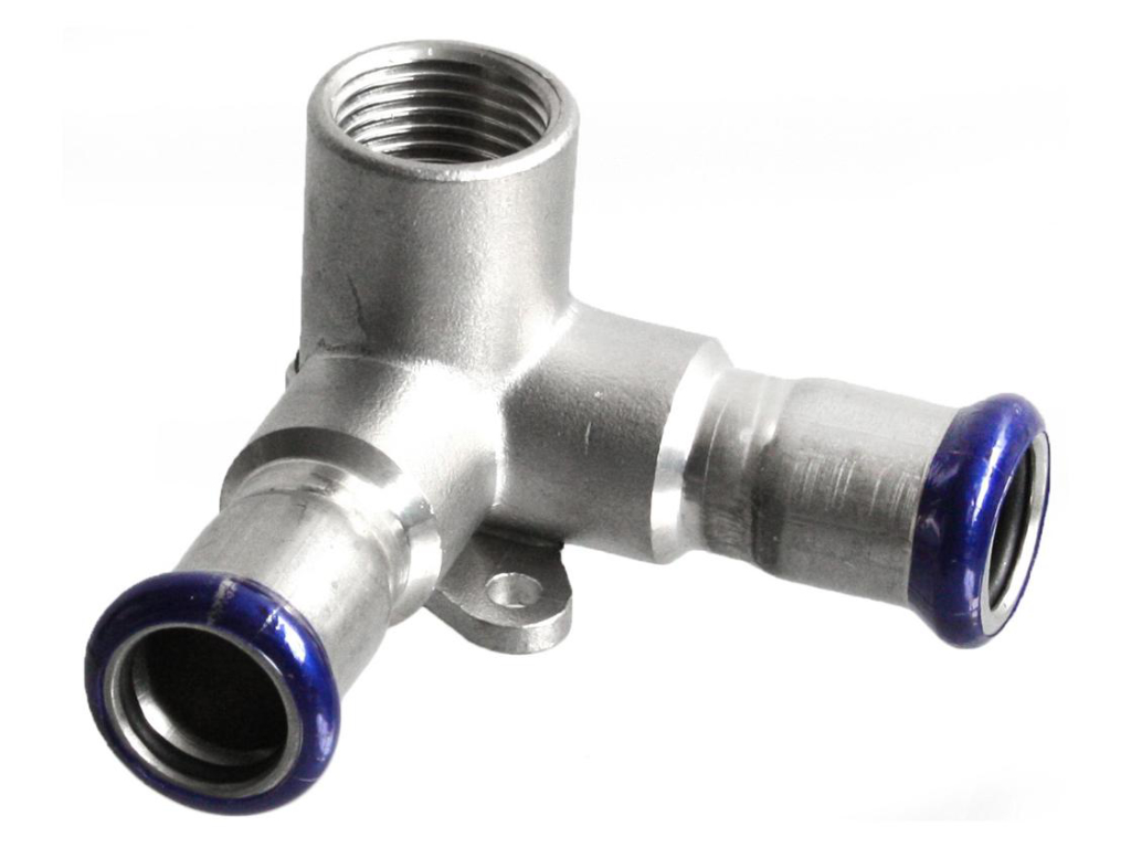 Armaturenanschluss doppelt V-Form