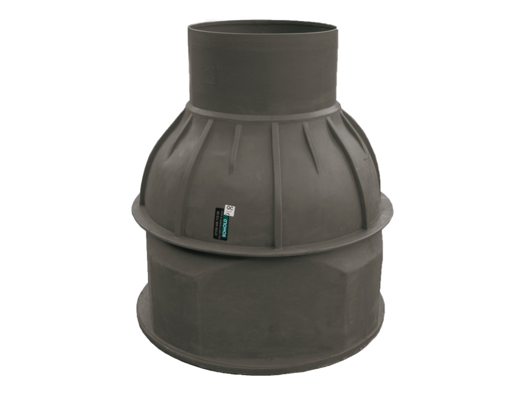 PE-Kabelschacht DN1000, H=110cm, Grau,Wandstärke 10cm !!