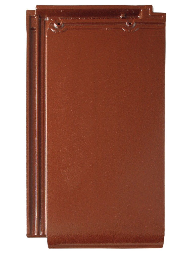 Bramac Turmalin Flächenziegel 1/1 kastanie seidenmatt