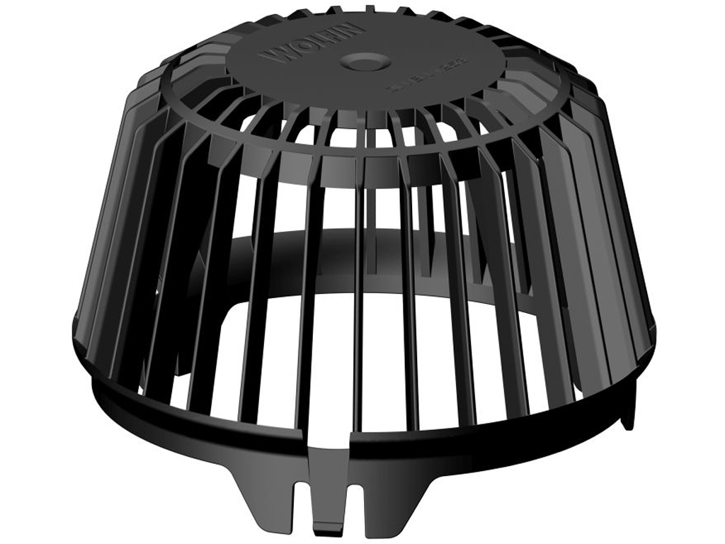 Performa Drain Laubfanggitter schwarz