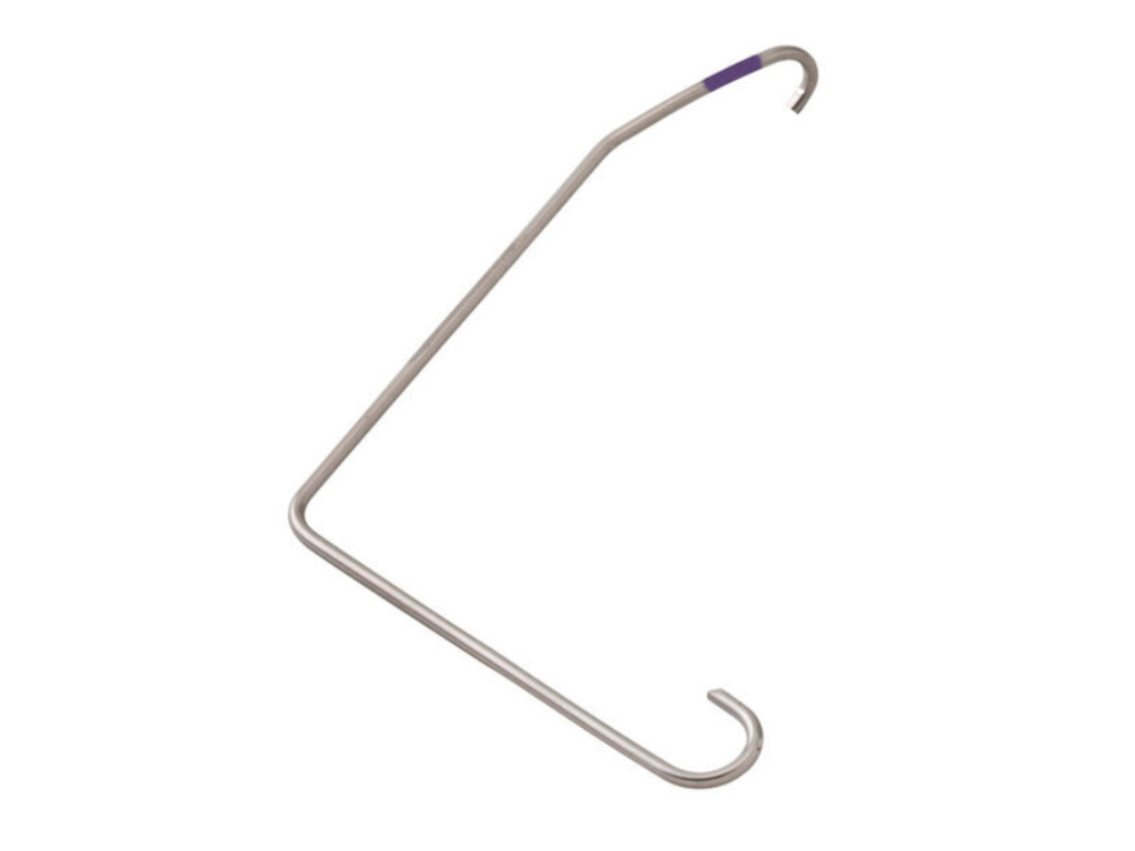 Einhängeklammer 4/6 Violett, PAK 250 ST