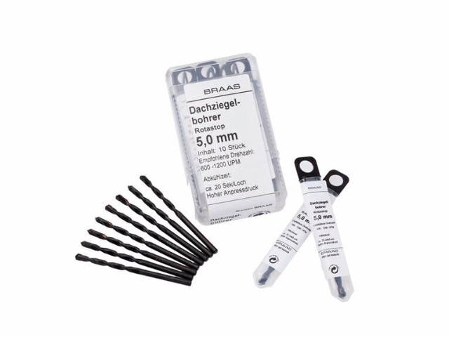 Ziegelbohrer-Paket 5 mm