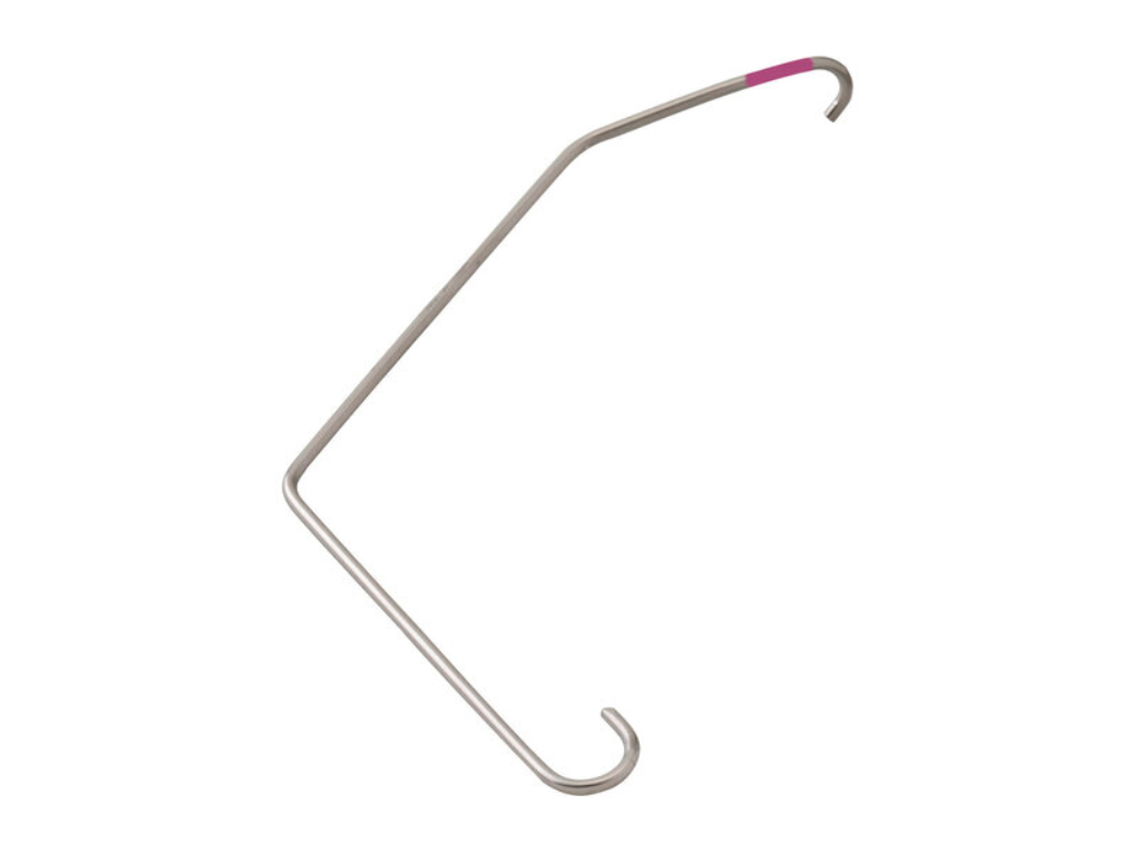 Einhängeklammer 4/6 Pink, PAK 250 ST