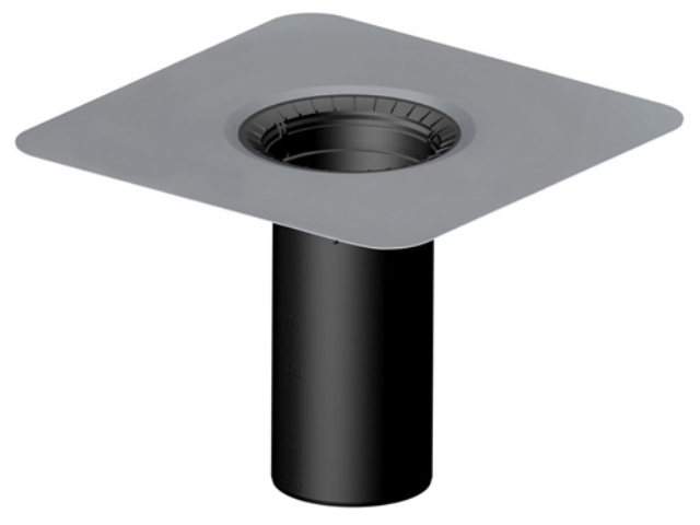 Aufstockelement für Flavent Pro Dachabläufe Senkrecht