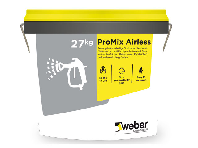 weber ProMix Airless, fein - 27kg