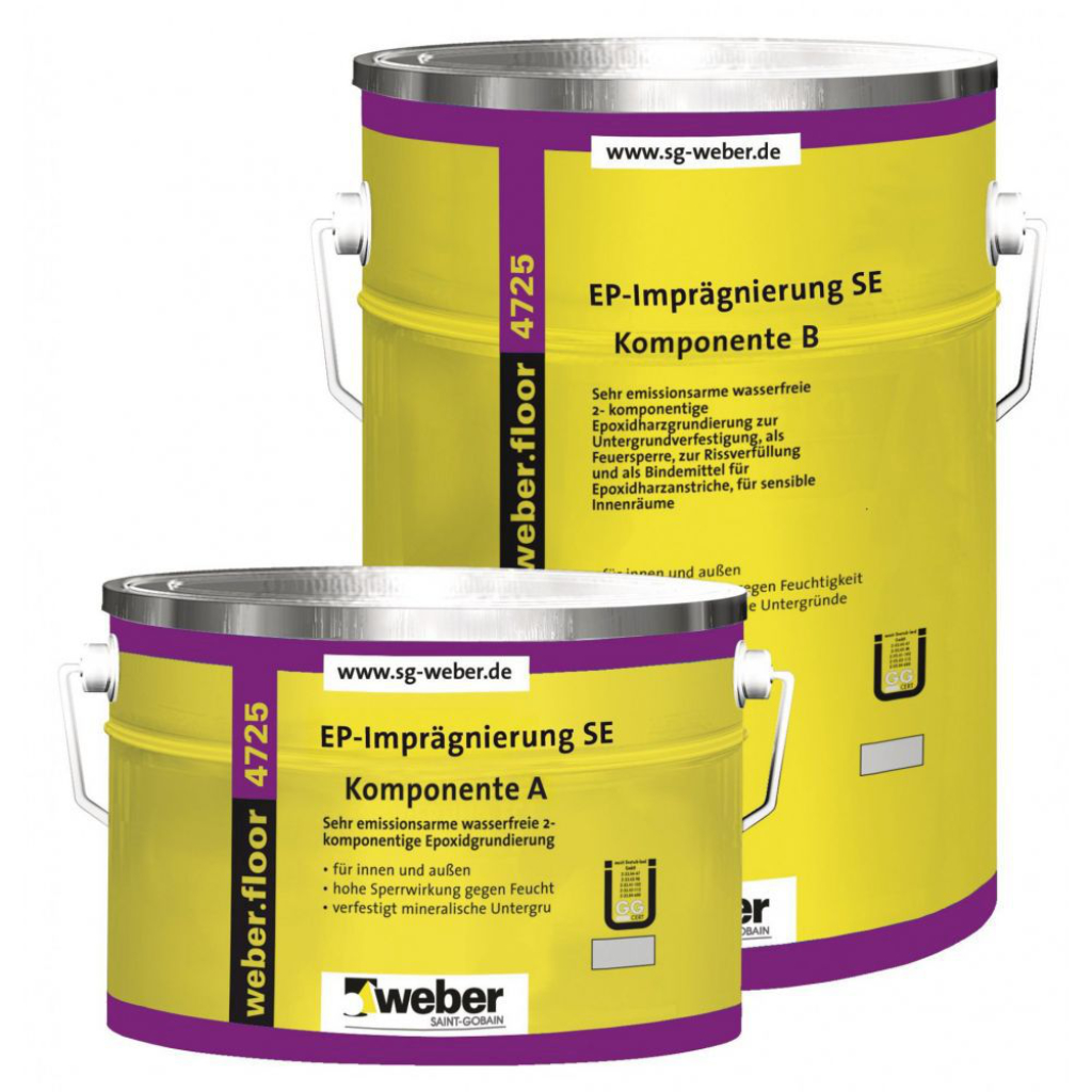 weberfloor 4725, 10 KG Kombigebinde