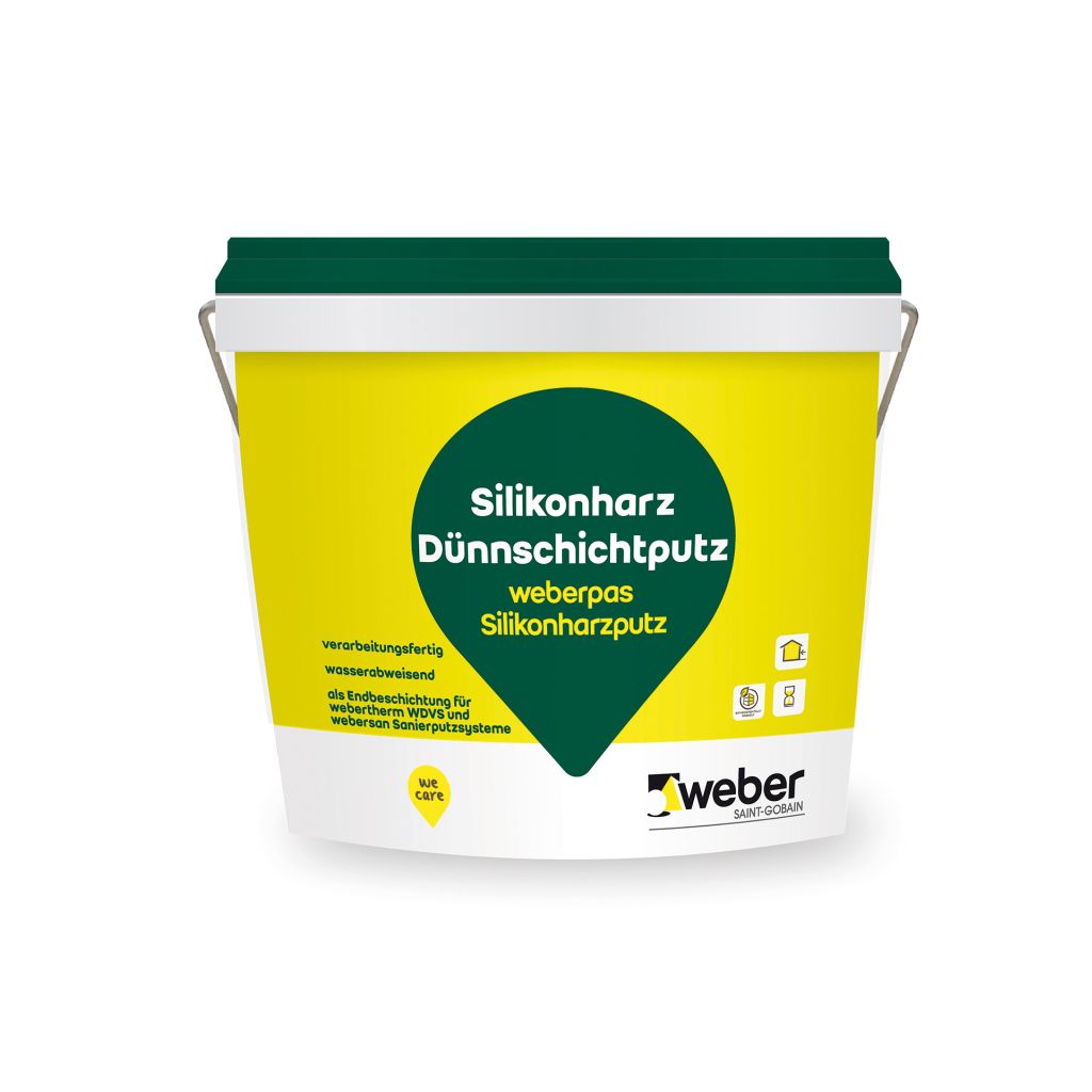 weber.pas Silikonharzputz