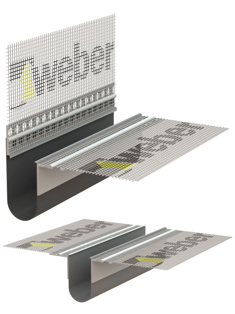 webertherm Dehnfugenprofil E, in Ebenen