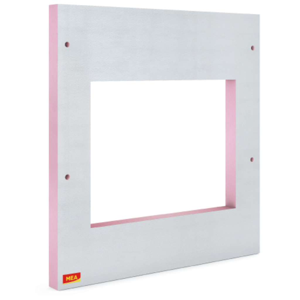 Montagedämmplatte MEAFIX ISO für Zargengröße 100 x 60 cm
