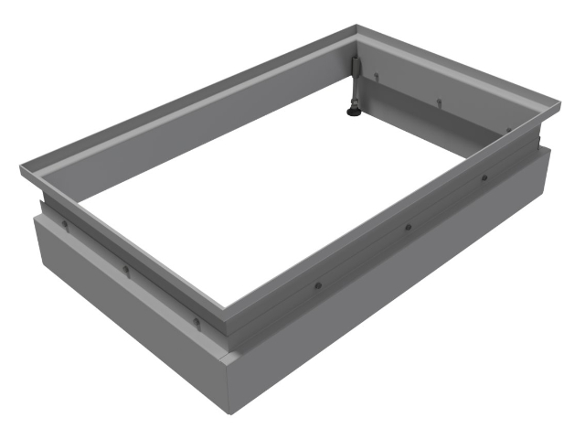 Stahlaufsatz MEASTAHLFLEX, 3-Seitig