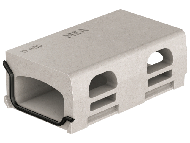 MEAKERB BRIDGE 200 Hohlbordrinne, Schrammbordhöhe 75 mm