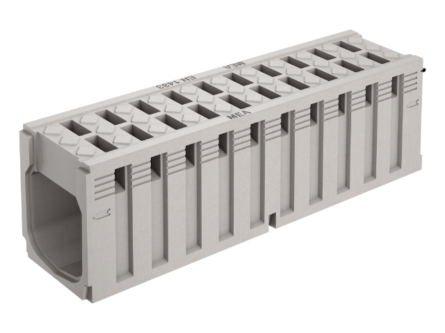 MEADRAIN DMD 2000 DAL II und DAR II Rinnenkörper, Belastungsklassen bis D 400