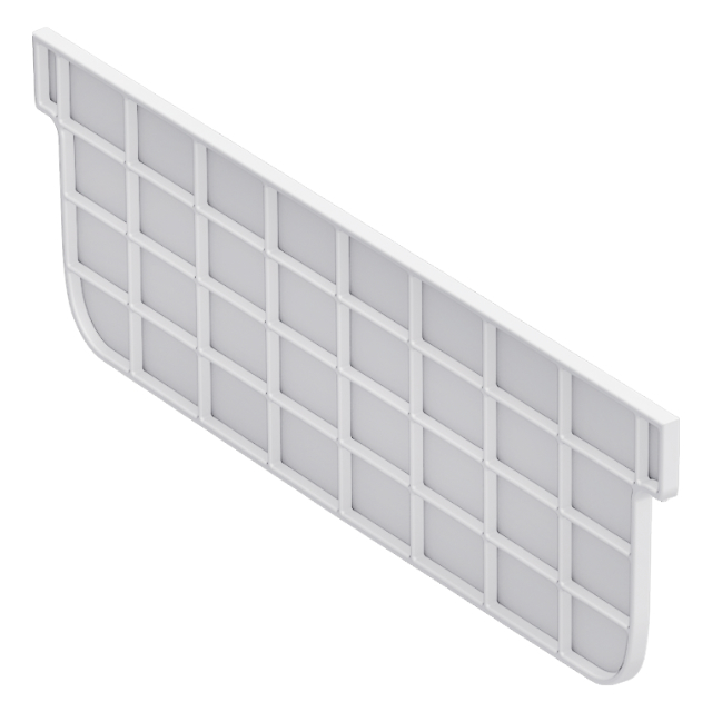 MEARIN PLUS Stirnplatten für Flachrinne