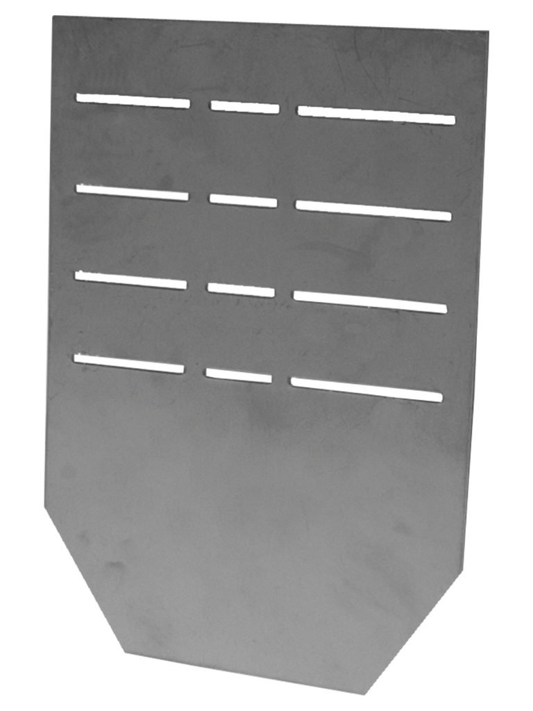 Stirnplatte Edelstahl für light/tec/pro NW 200