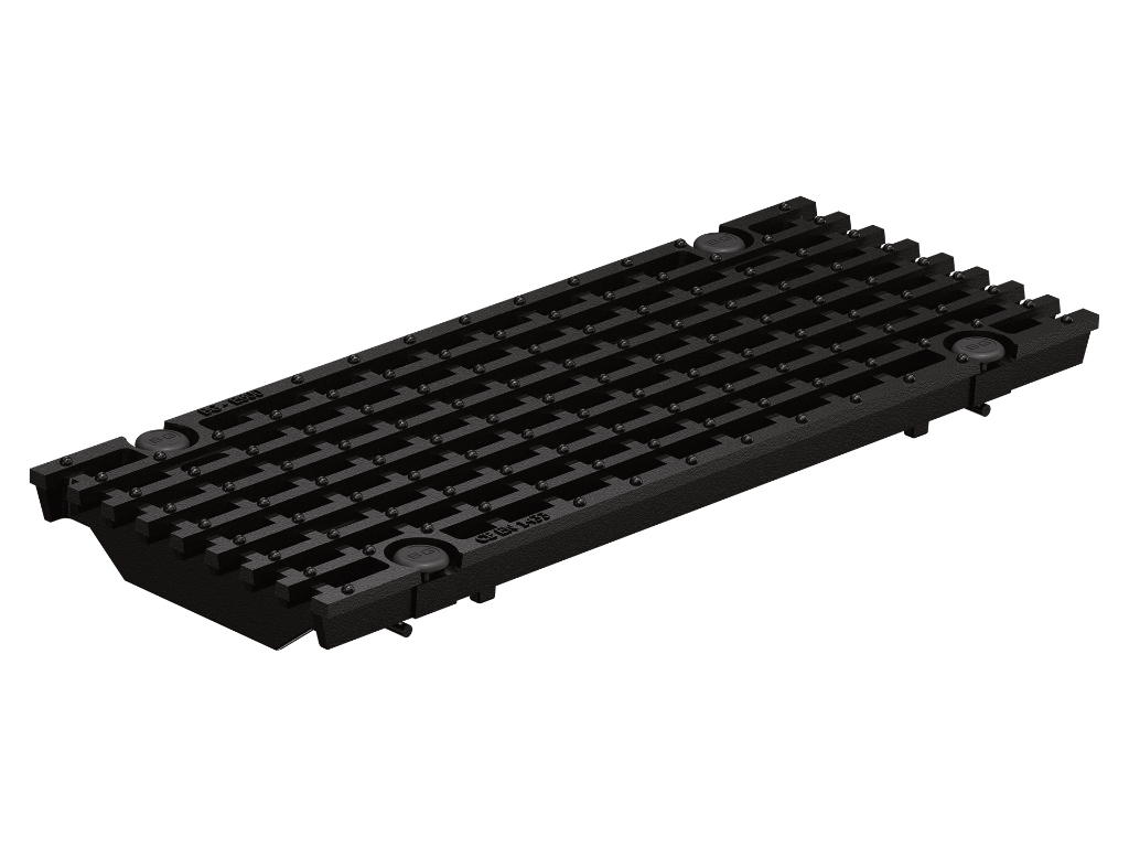 Guss-Längsstabrost SW 18/170 für Schwerlastrinne SV NW 150