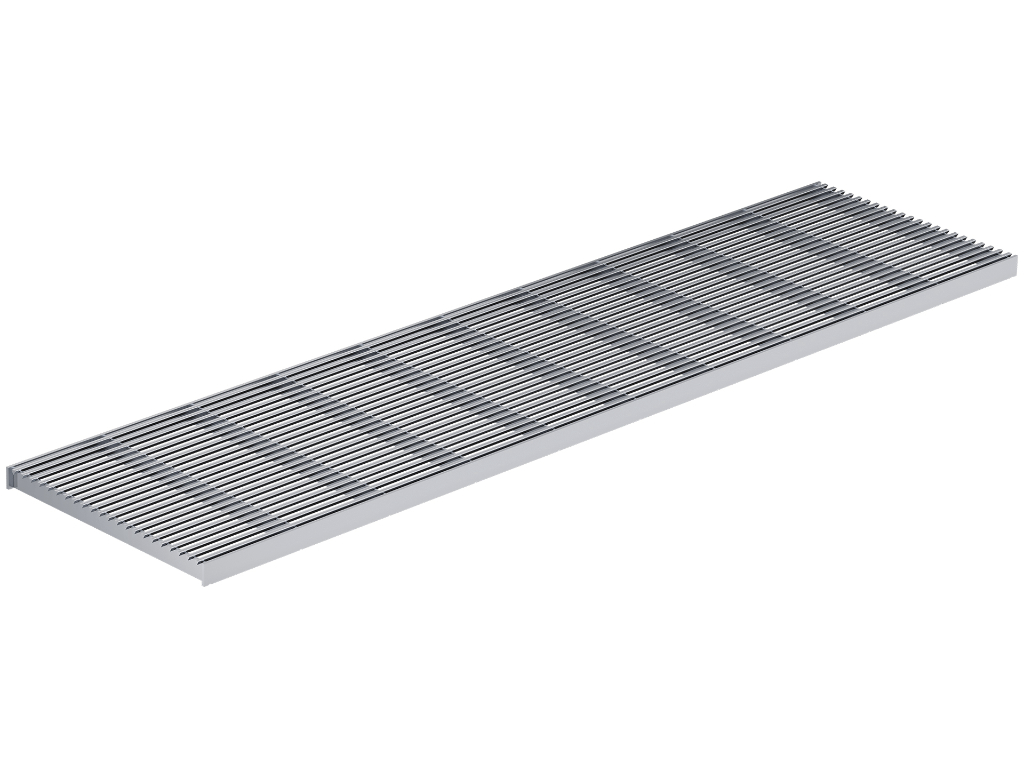 Design-Längsstabrost SA 6 mm Edelstahl für FA/base RB 250