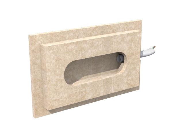 Elektrodosenabschottung dreifach