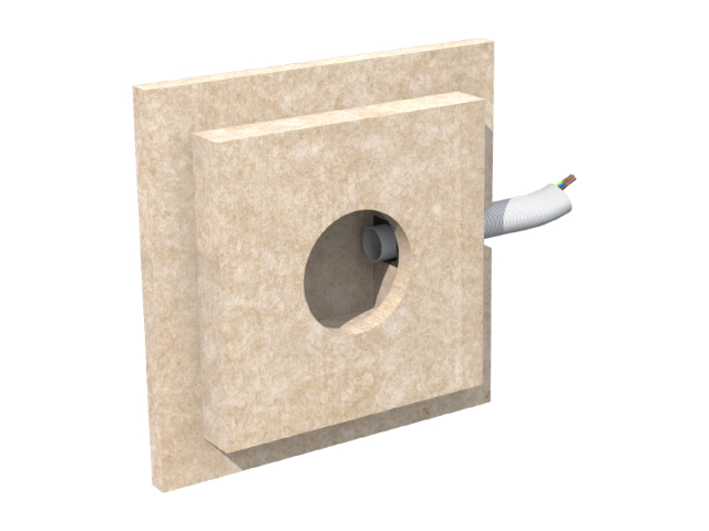 Elektrodosenabschottung einfach