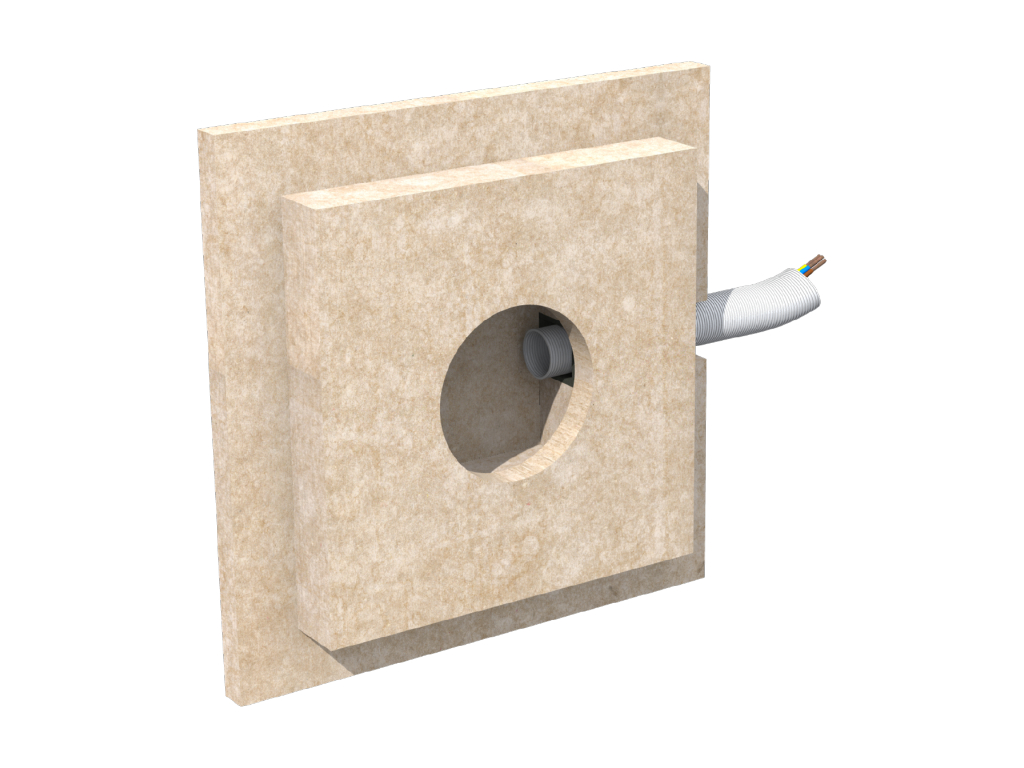 Elektrodosenabschottung einfach