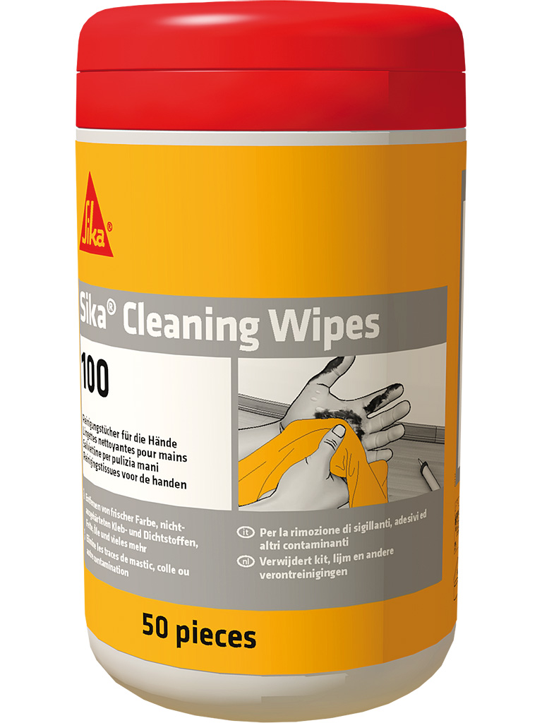 SikaCleaning Wipes-100 C19 (x50) /6 TUB