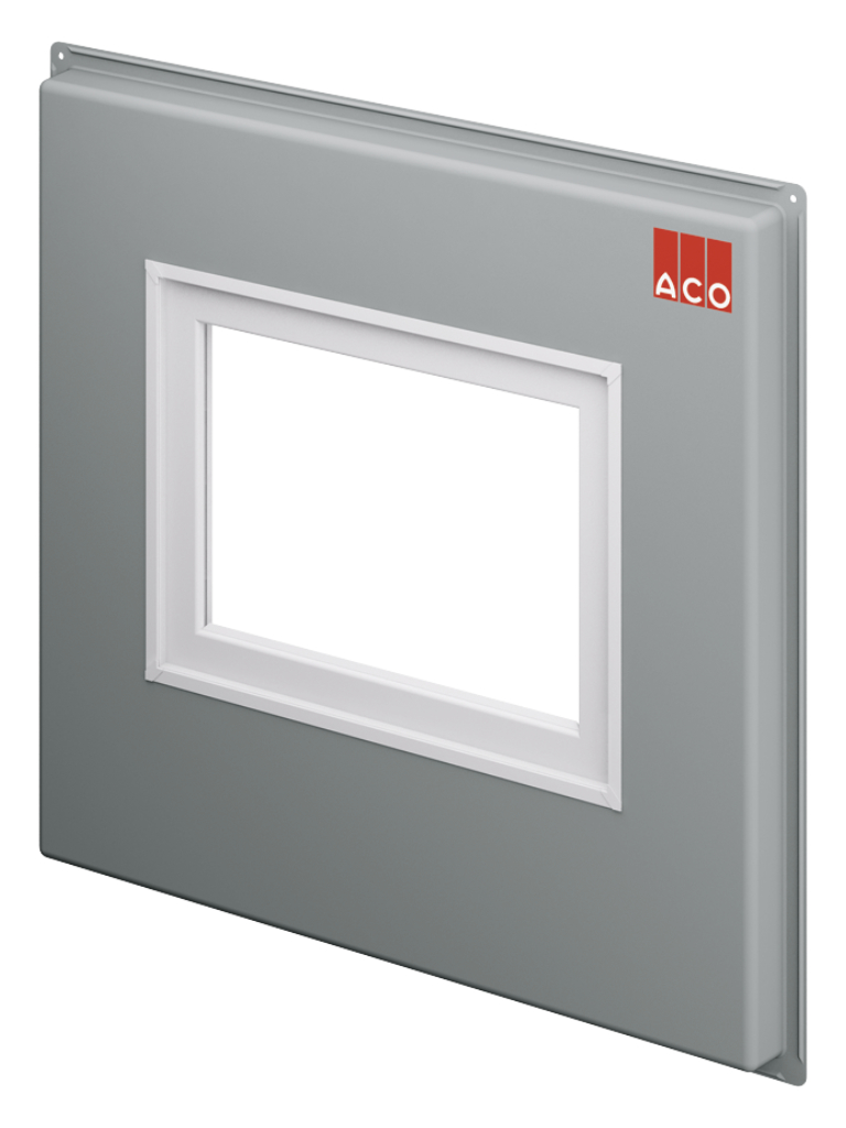ACO Therm® Block mit integrierter Fensterzarge ohne Flügel - dwd Montage