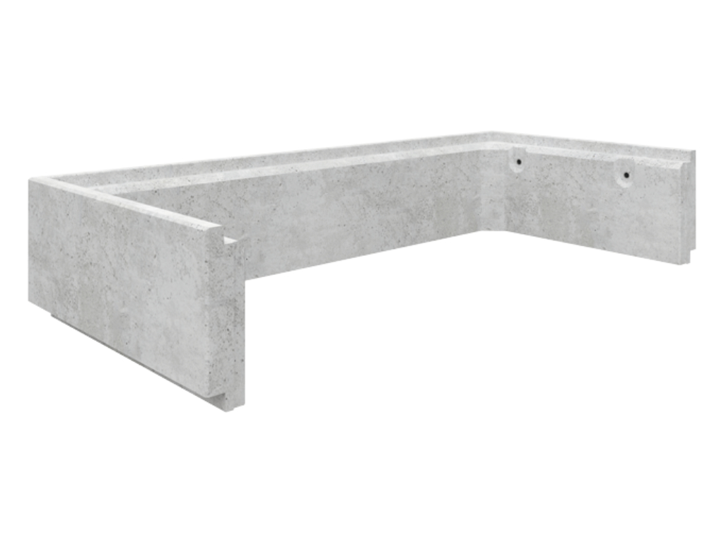 ACO BETONAUFSATZ 1520X200X600