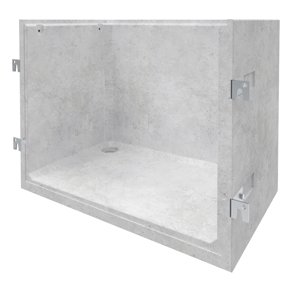 ACO BETONLICHTSCHACHT 1020X1200X1000 M.B. DWD,AUF KELLERWAND