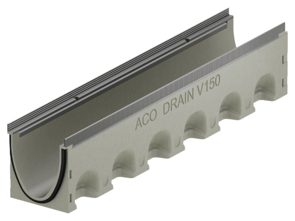 ACO MULTILINE NX V150K TYP 0.0.2, 100cm KUNSTST., DN160 LLD